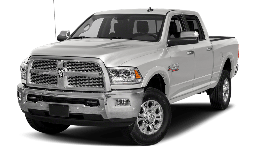 Silver Dodge Ram pickup truck rental
