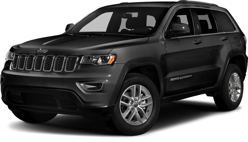 Black Jeep Grand Cherokee midsize SUV rental