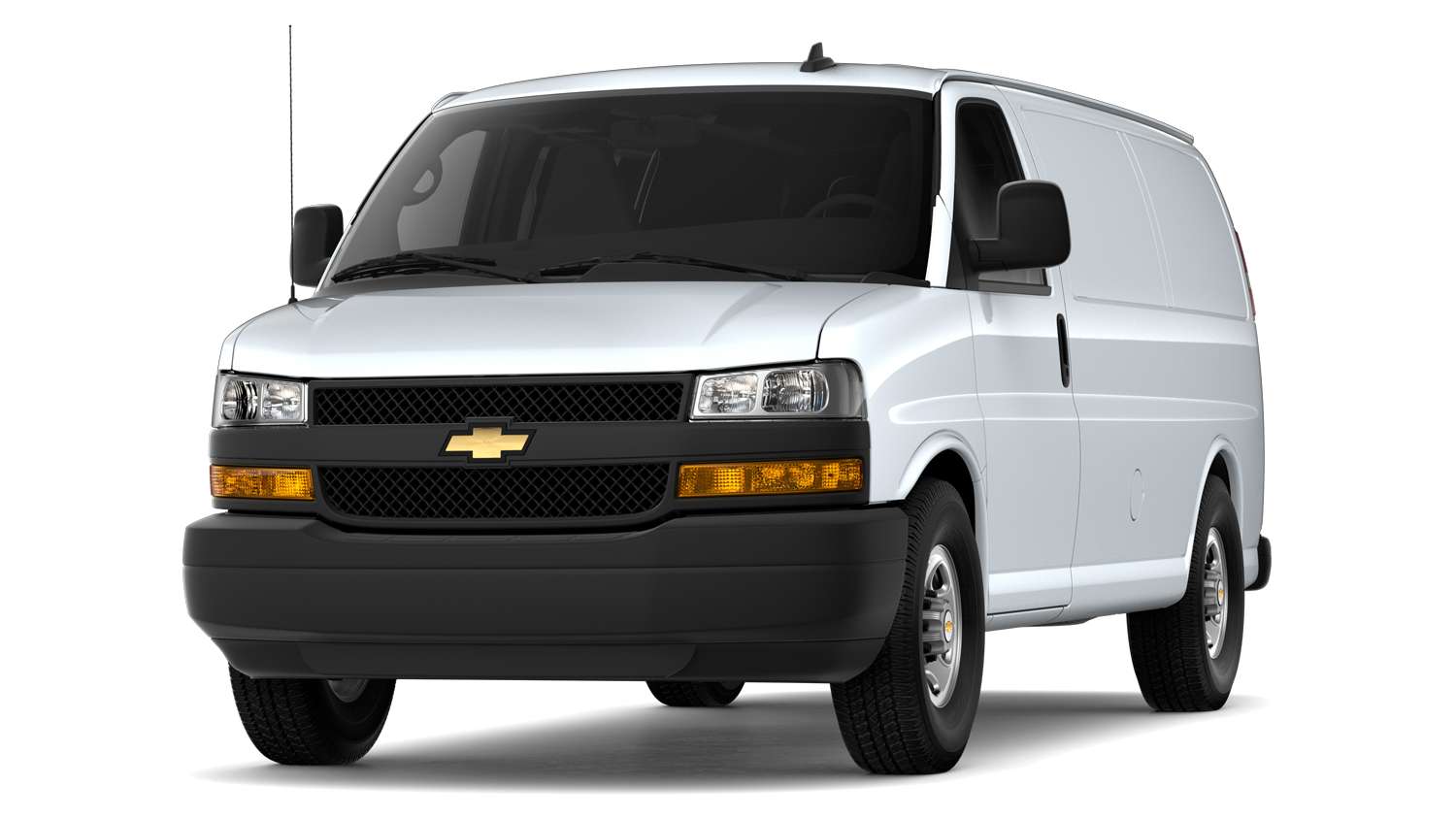 White Chevy Express Big Van Rental